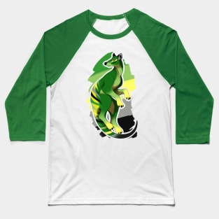 Aromantic Thylacine Baseball T-Shirt